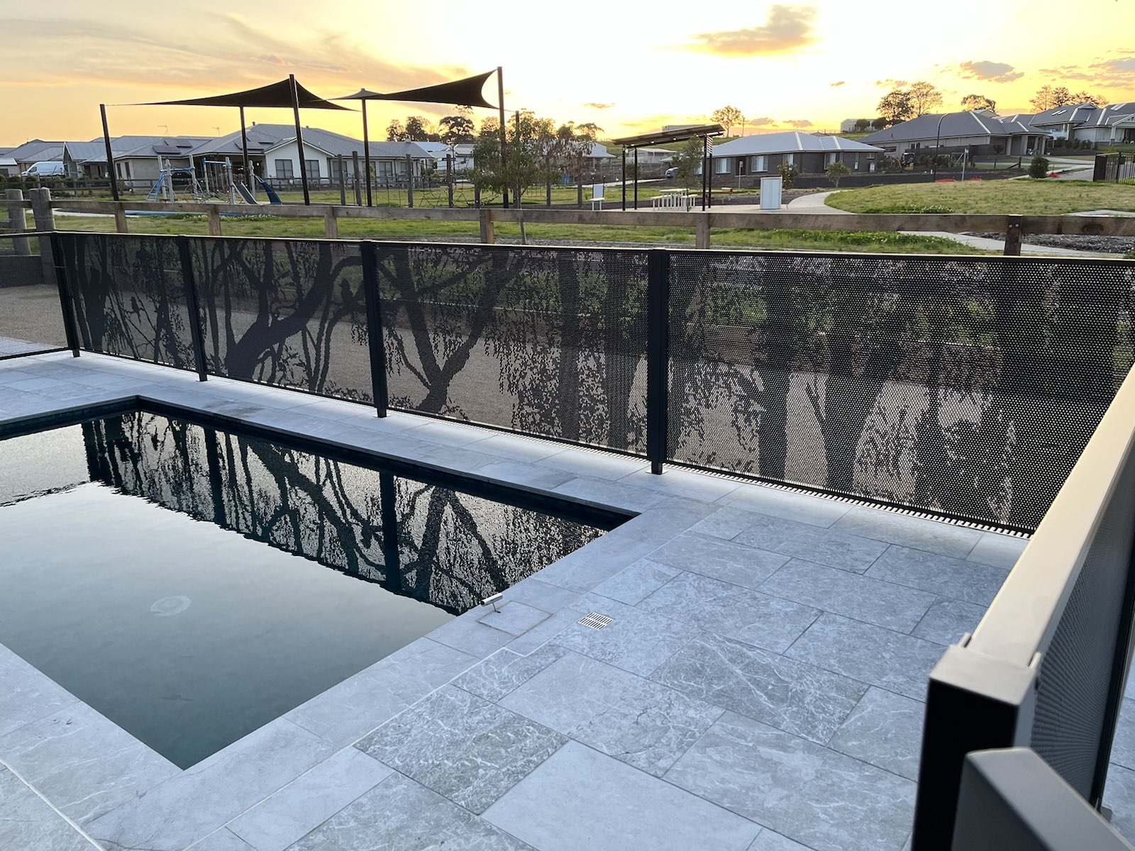Pool Perf fencing, Branxton Hunter Valley NSW