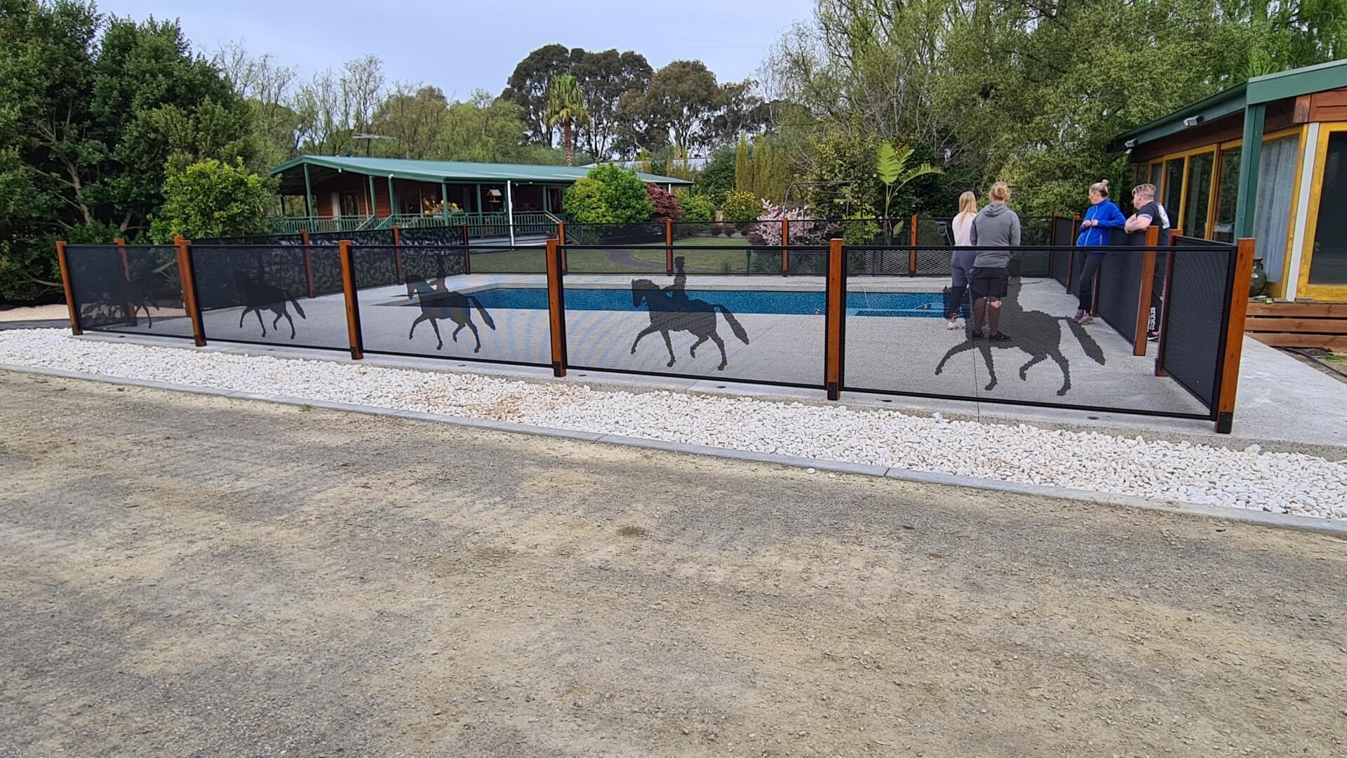 Perf panels in Textured Monument, Langwarrin Victoria