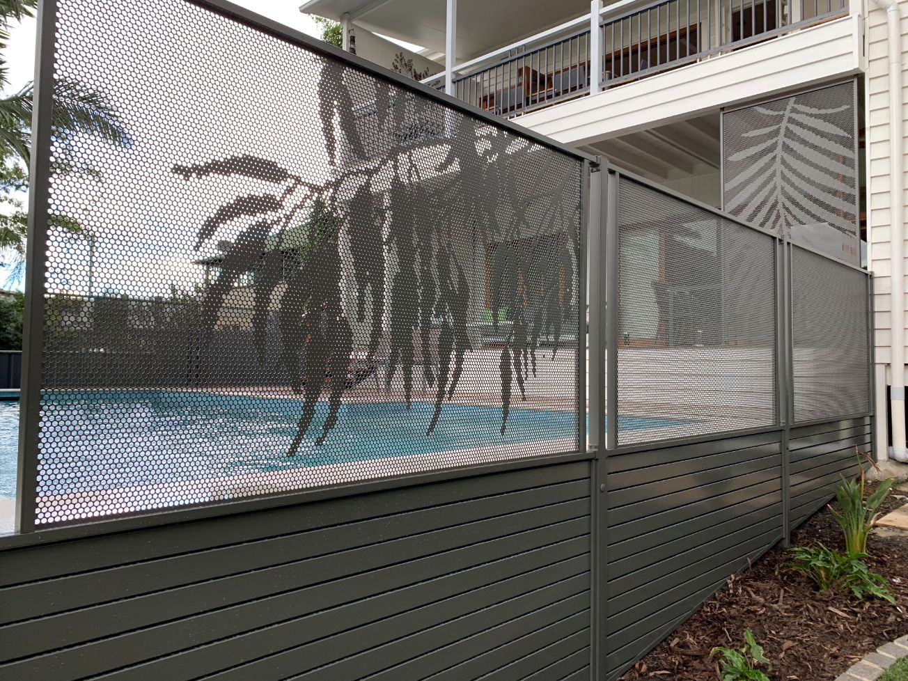 Council approved Gum and Pure Perf fencing, Queensland