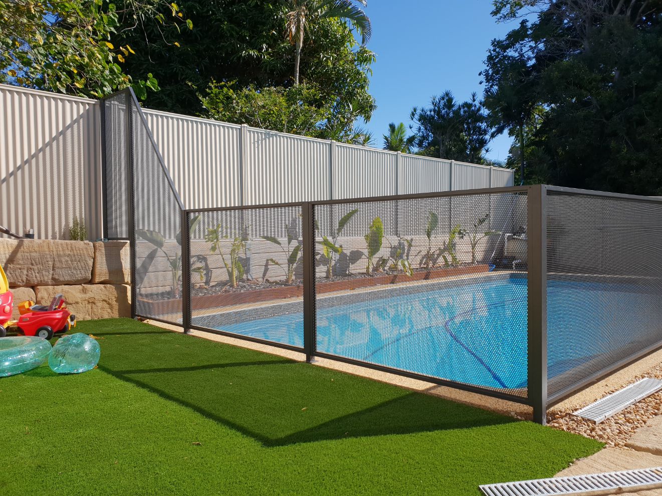 Pure Perf fencing in Monument, Kenmore Brisbane